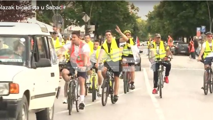 Biciklisti i maratonci u Šapcu